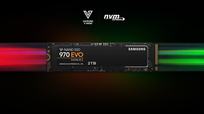 Samsung 970 EVO SSD 500GB NVMe M.2 3400-2300MB-s