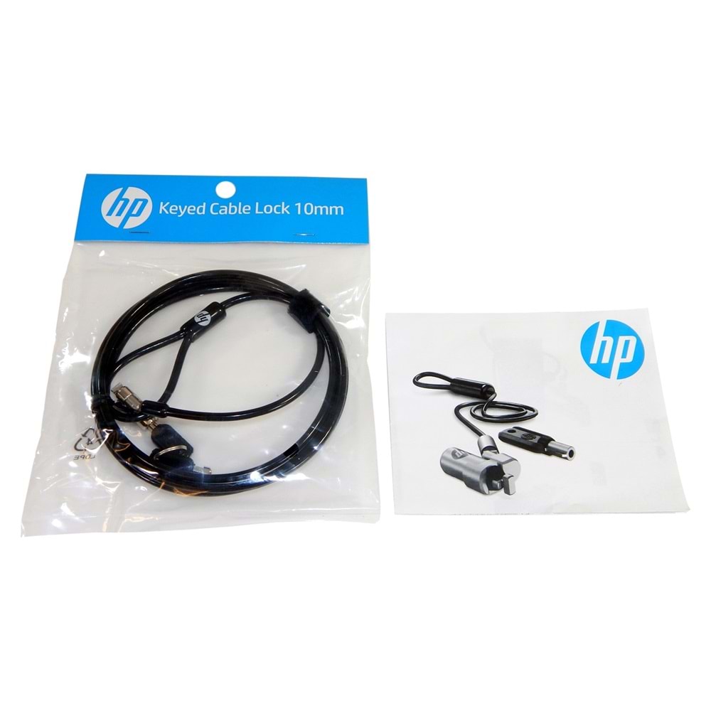 HP Anahtarlı Kablo Kilidi 10MM T1A62AA