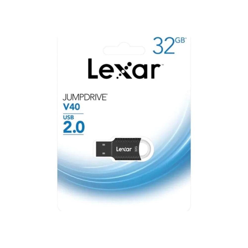 Lexar 32GB JUMP DRIVE V40 USB 2 0 Bellek LJDV40-32GAB