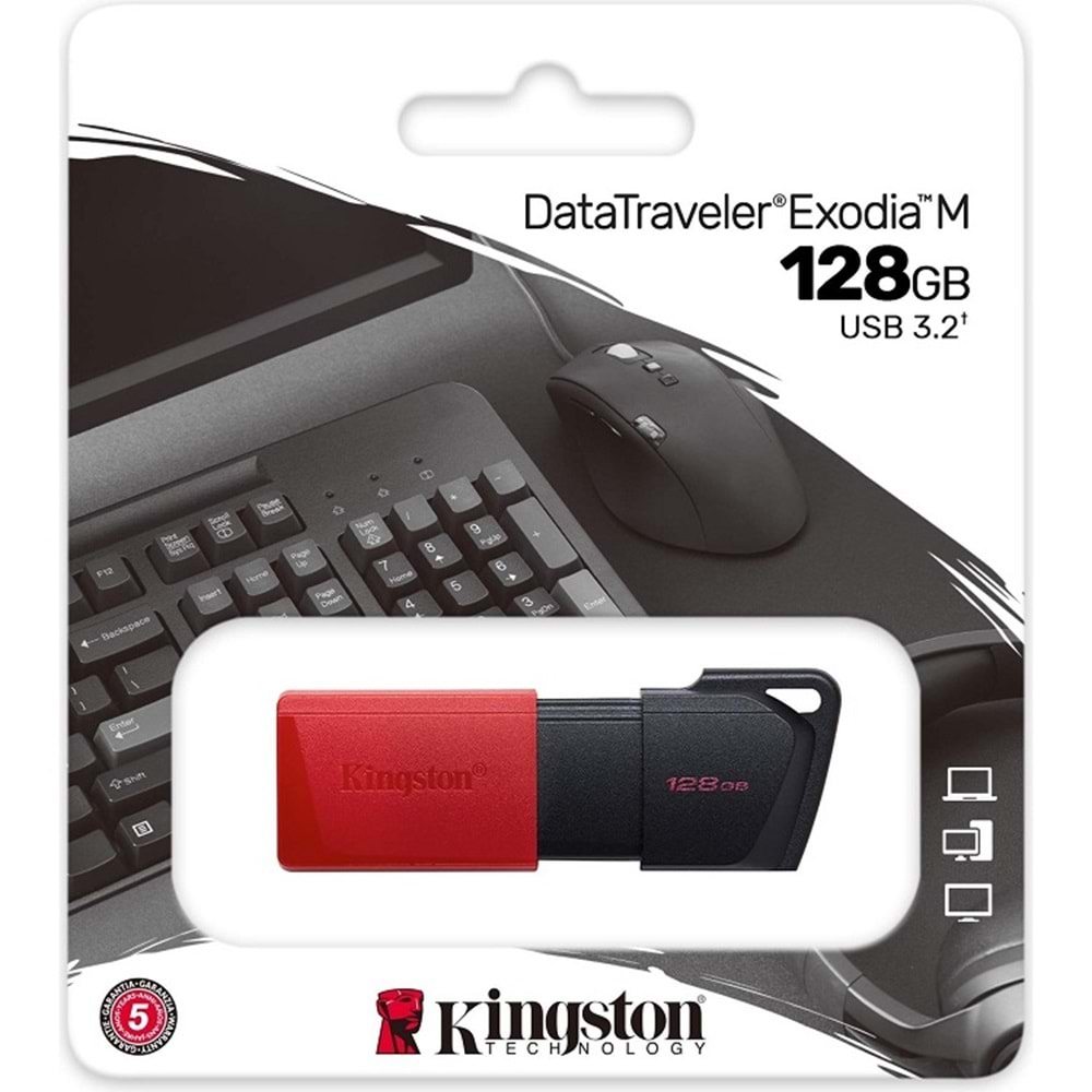 Kingston 128 GB USB 3.2 GEN 1 DT EXODIA M DTXM/128GB