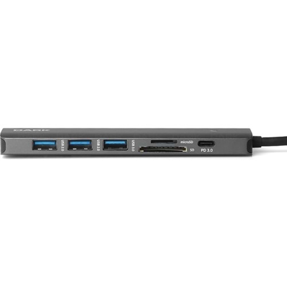 Dark DK-AC-U31X42 USB 3.1 Gen1 Type-C 7 in 1 HDMI / USB 3.0 / TF SD/ USB-C HUB