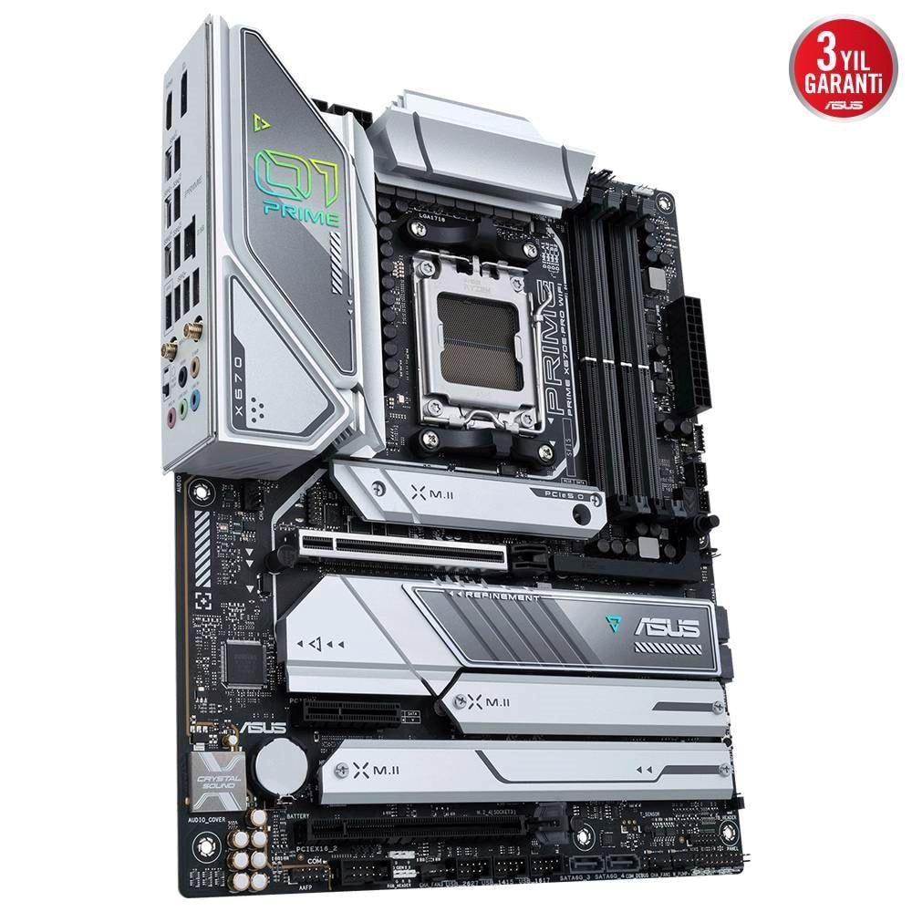 Asus PRIME X670E-PRO WIFI AMD X670 DDR5 USB3.2 M.2 DP/HDMI PCI 4.0 AM5 Anakart