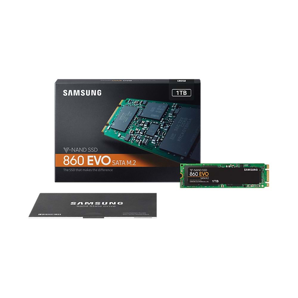 Samsung 860 EVO SSD 1TB M.2 550/520MB/s MZ-N6E1T0BW