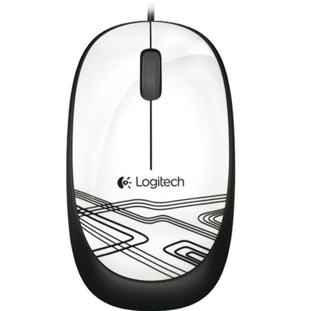 Logitech M105 Kablolu Optik Mouse Beyaz 910-002944