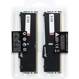 Kingston 16GB (2x8GB) 5200MHz DDR5 FuryBeast (RGB) DIMM CL40 (KF552C40BBAK2-16) Ram
