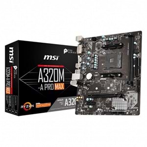 Msi A320M-A PRO MAX A320 DDR4 AM4 Anakart