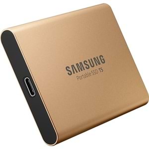 Samsung 1TB T5 USB 3.1 540-540MB/s Gold Flash SSD MU-PA1T0GWW