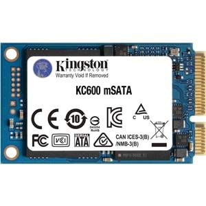 Kingston KC600 1TB mSATA SATA III SSD SKC600MS-1024G