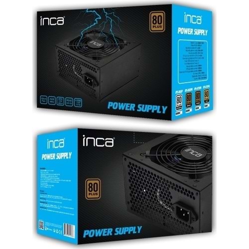 Inca IPS-065PB 650W 140MM FAN 80+ Bronz Power Supply